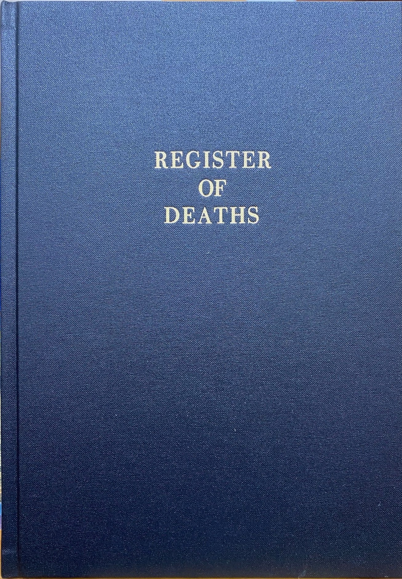 Register of Deaths