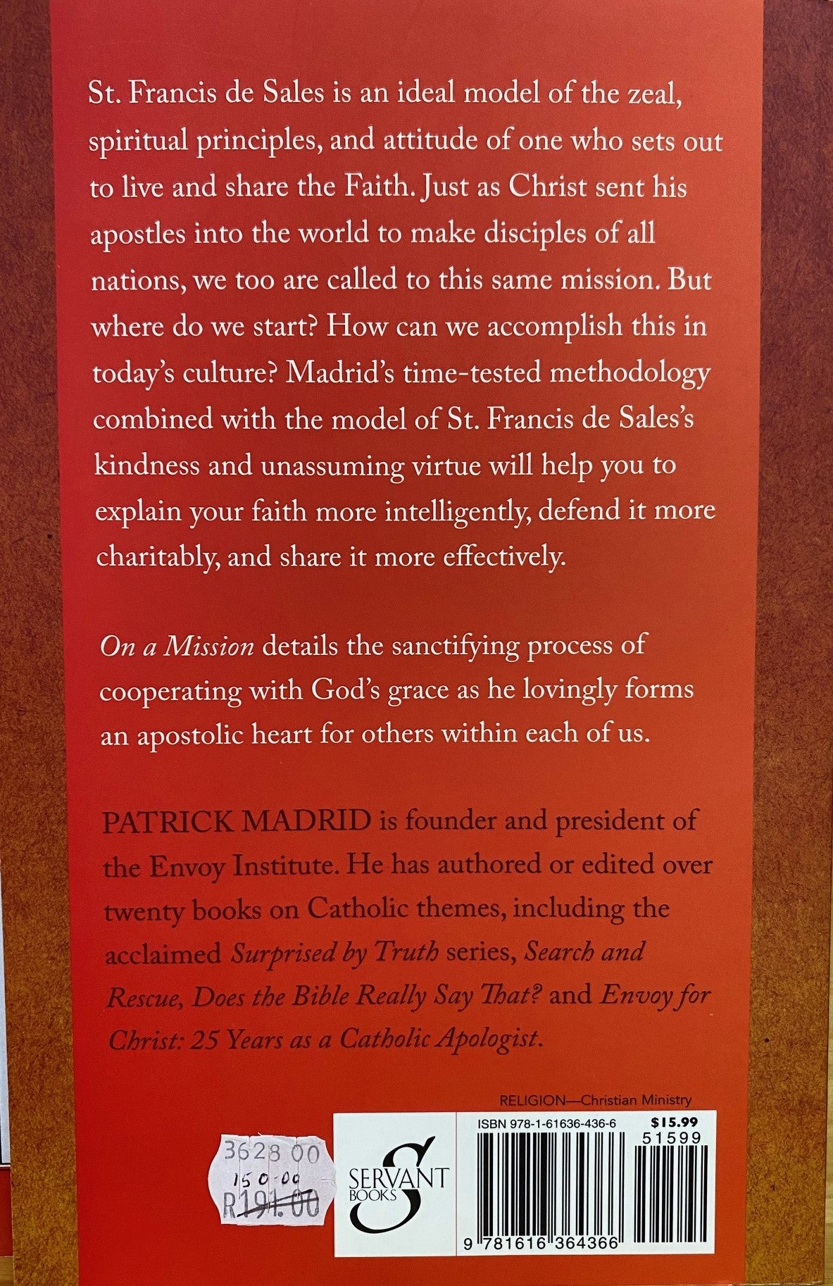 On A Mission - Lessons from St Francis De Sales