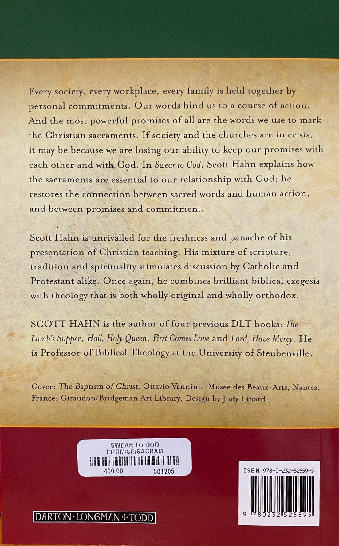 Swear to God - The promise and power of the sacraments