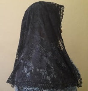Mantilla - Large Black