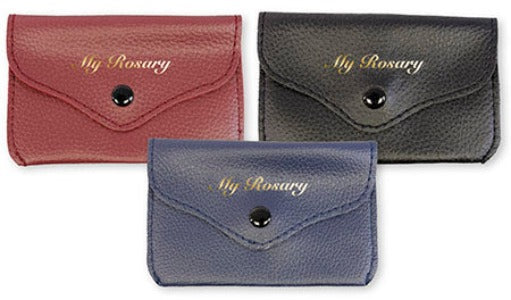 Rosary Purse - Bonded Leather