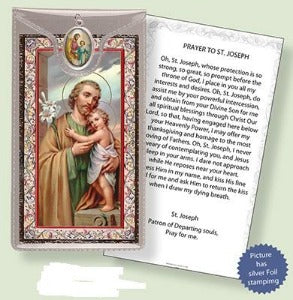 St Joseph Prayer Card