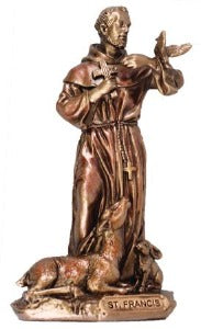 St Francis of Assisi 8.75cm Statue
