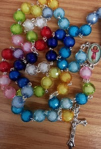 Multi-coloured Rosary