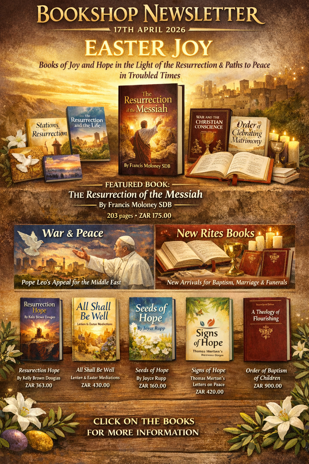 The Catholic Bookshop - Shop online or Visit our Shop in Cape Town