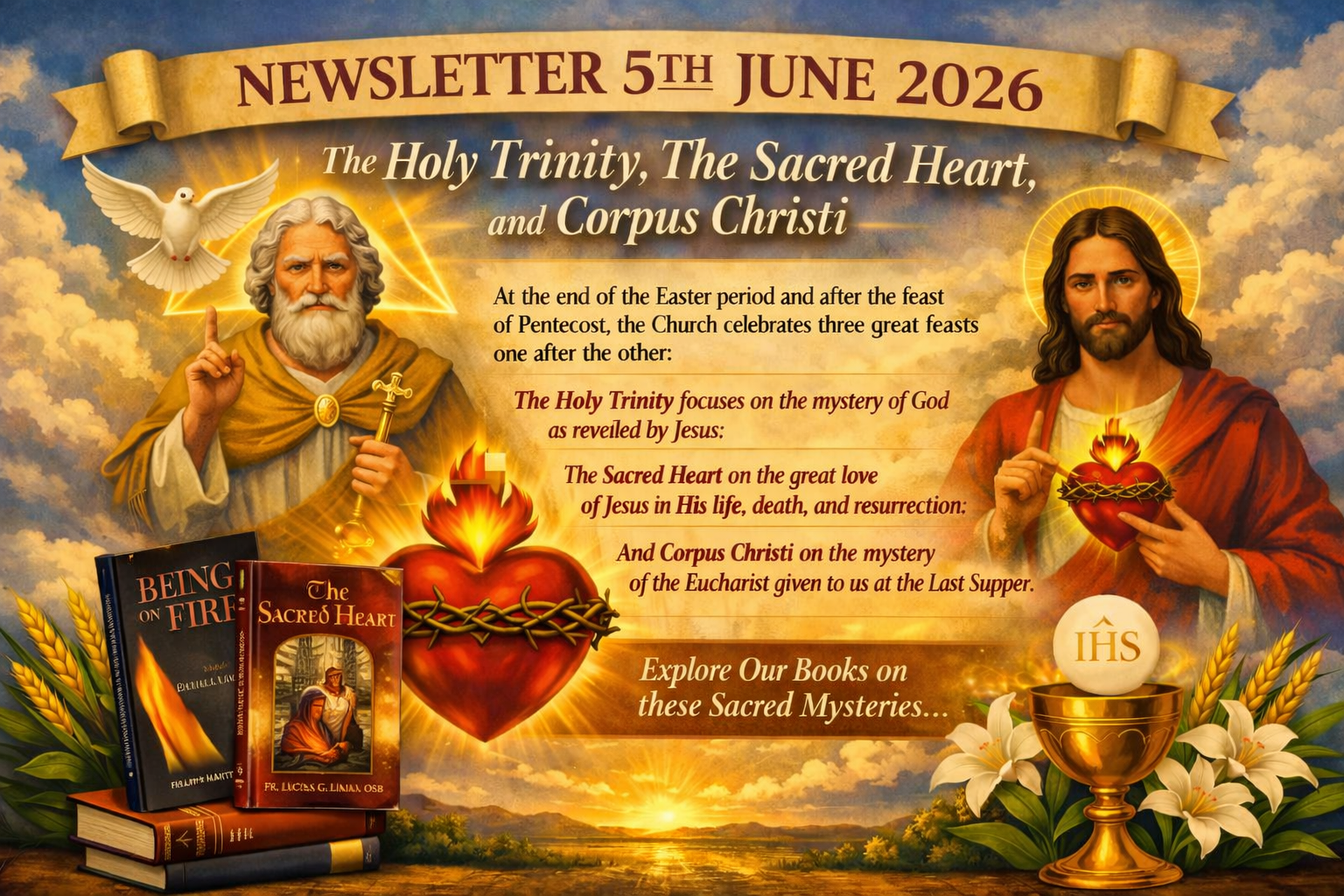 5th JUNE 2026 - THE HOLY TRINITY, THE SACRED HEART AND CORPUS CHRISTI