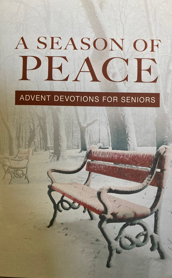 A Season of Peace - Advent Devotions for Seniors - Large Print
