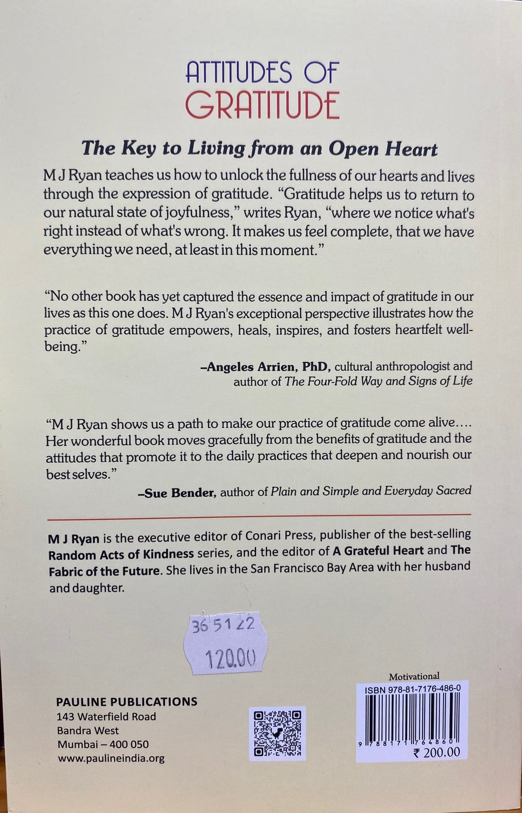 Houdings van dankbaarheid