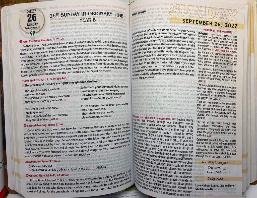 Bible Diary 2027 Claretian - that they may have Life