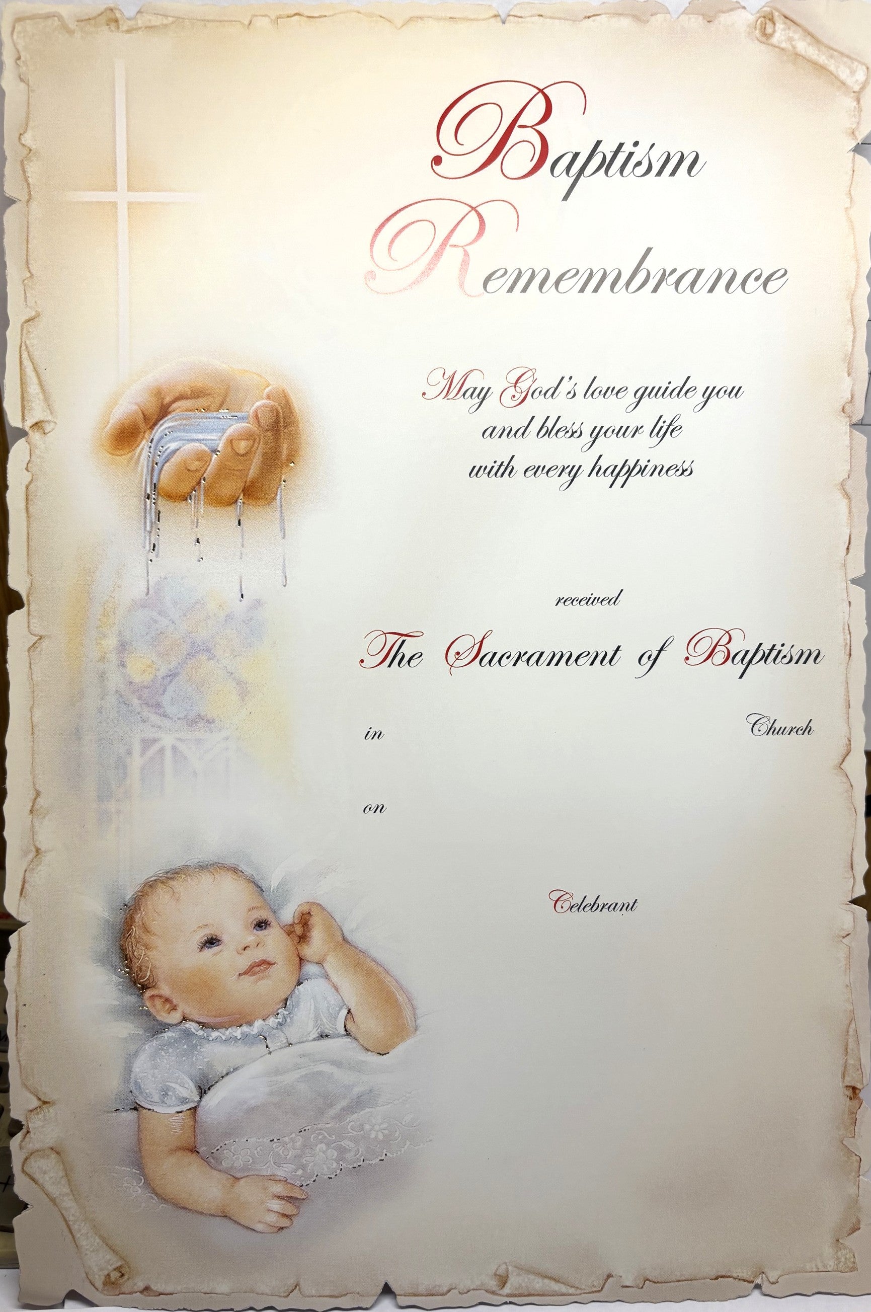 Baptism Certificate 22244007