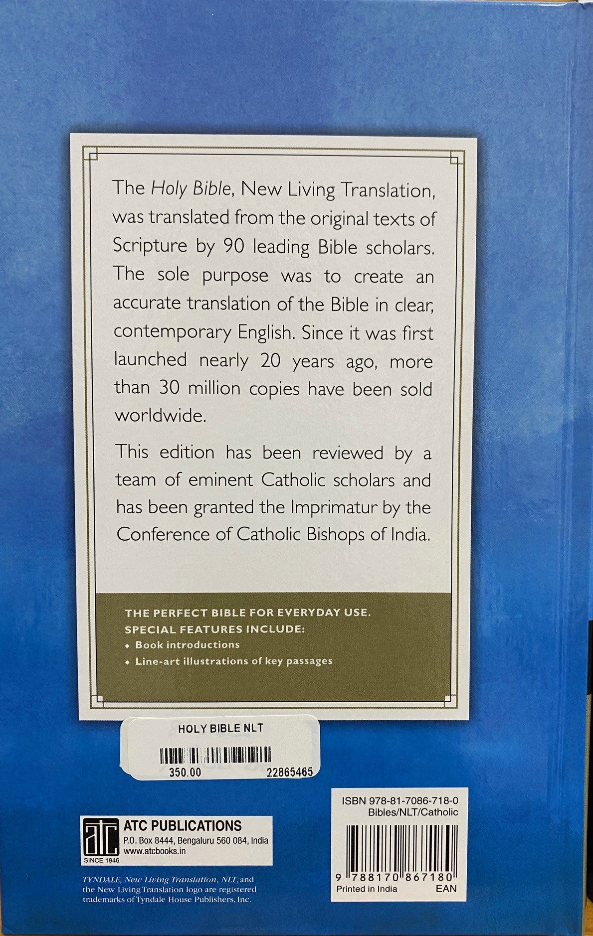 Holy Bible New Living Translation - Catholic Edition