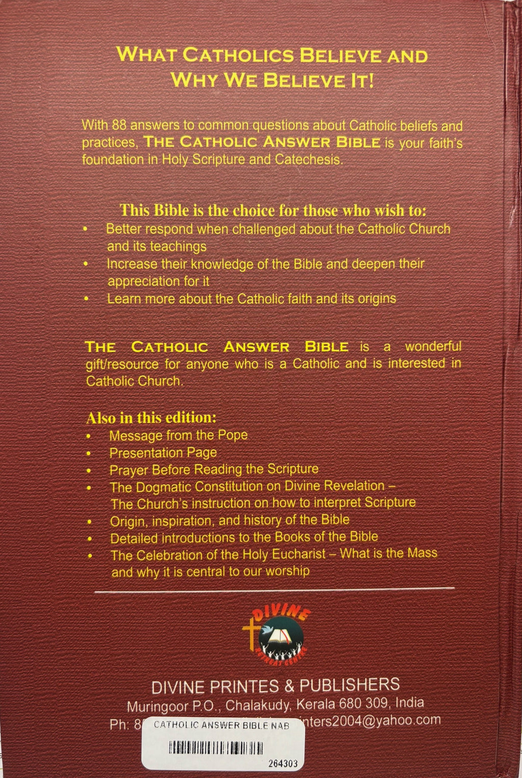 The Catholic Answer Bible