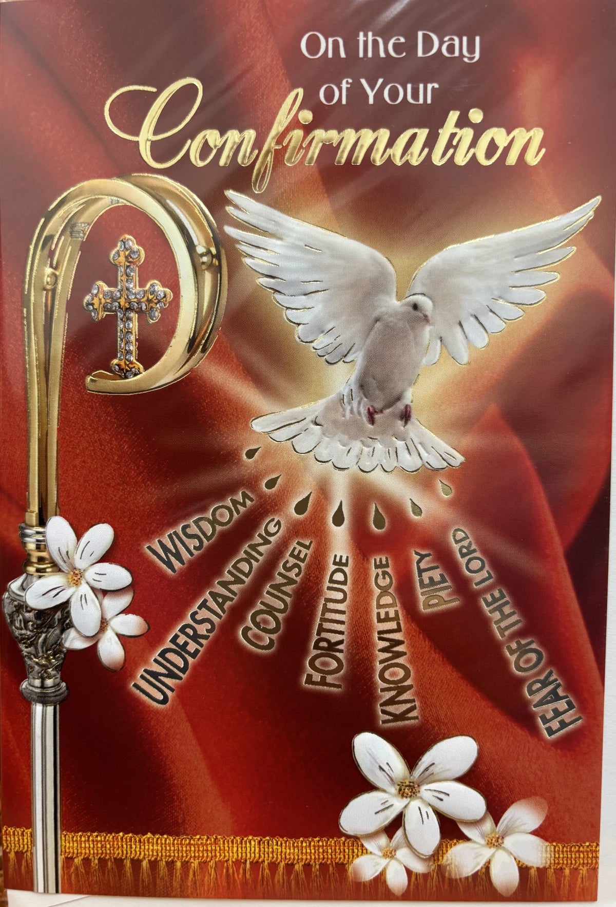 Confirmation card