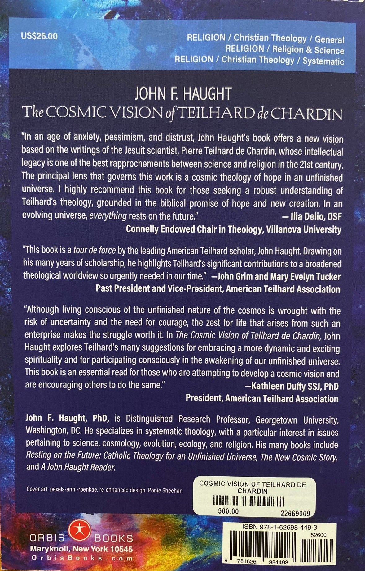 Die kosmiese visie van Teilhard de Chardin