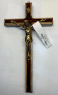 Crucifix hanging two-tone 22 cm