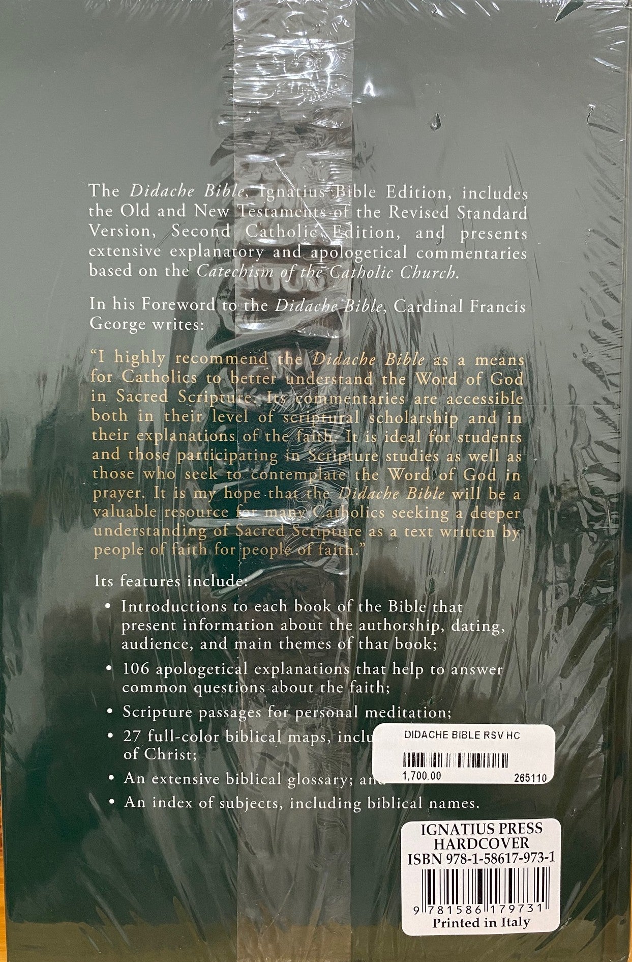 Die Didache Bybel - Ignatius Press