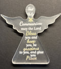 First Communion gift - angel plaque