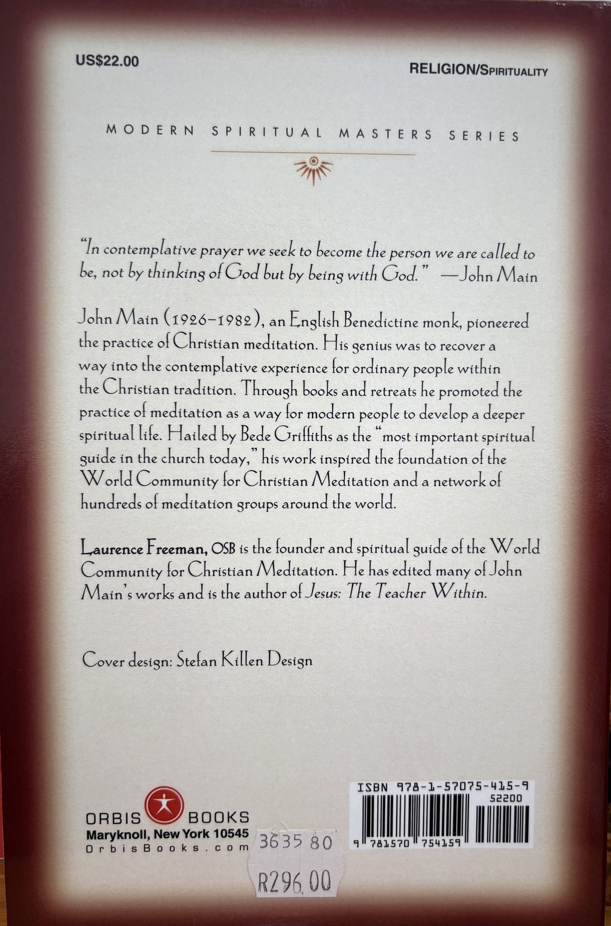 John Main: Essential Writings