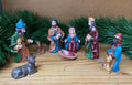 Nativity set 8 pieces resin