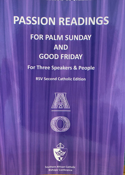 Passion Readings - For Palm Sunday and Good Friday