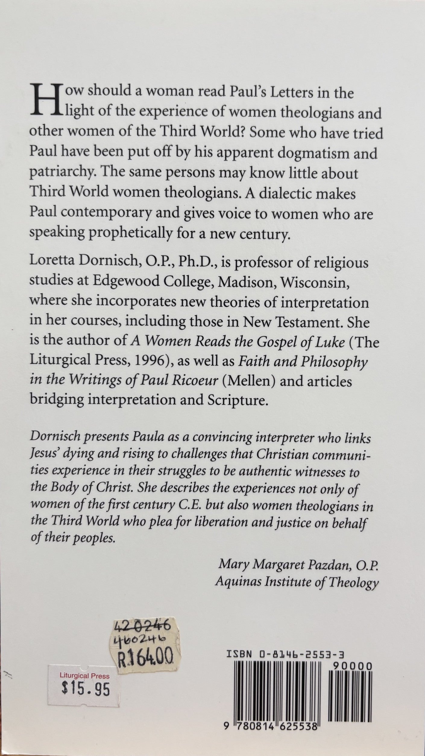 Paul and Third World Women Theologians