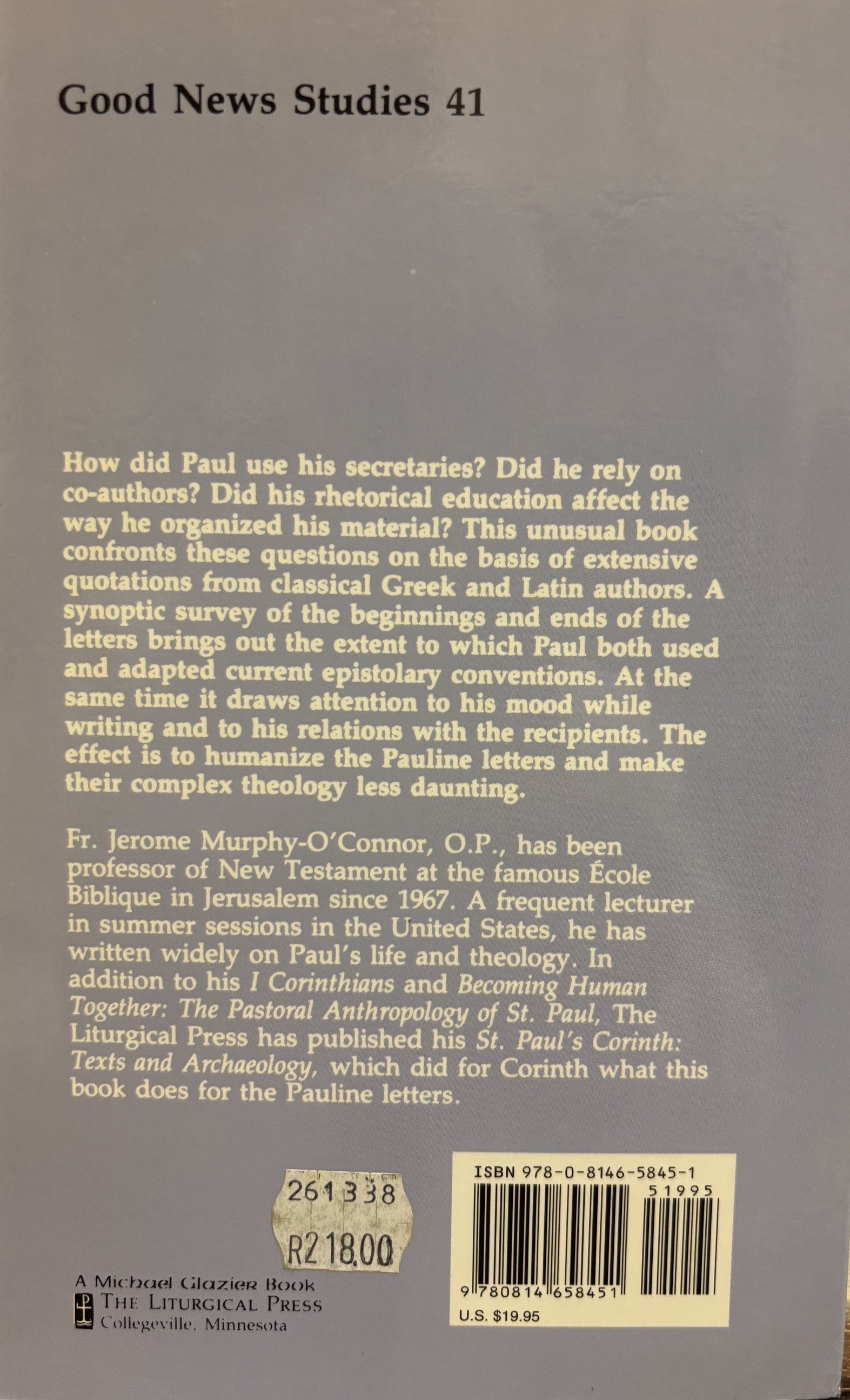 Paul the Letter-Writer