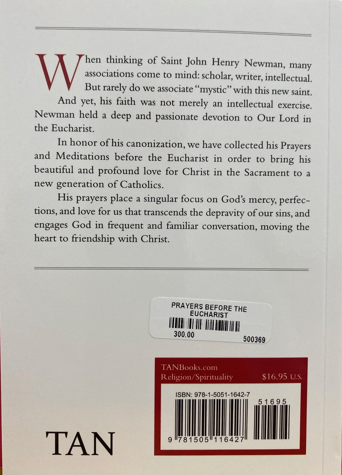 Prayers before the Eucharist