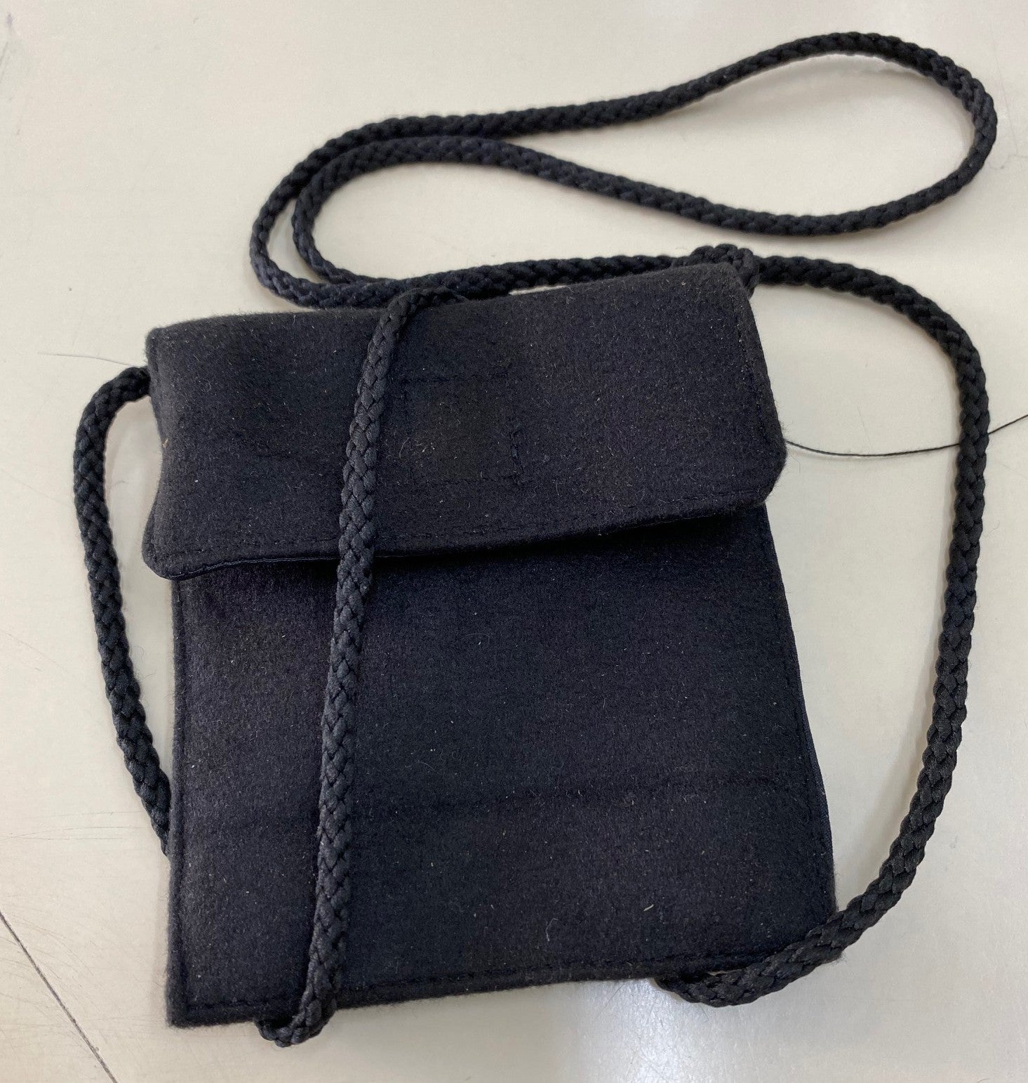 Pyx pouch black cloth