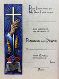 Sacrament of Reconciliation certificate
