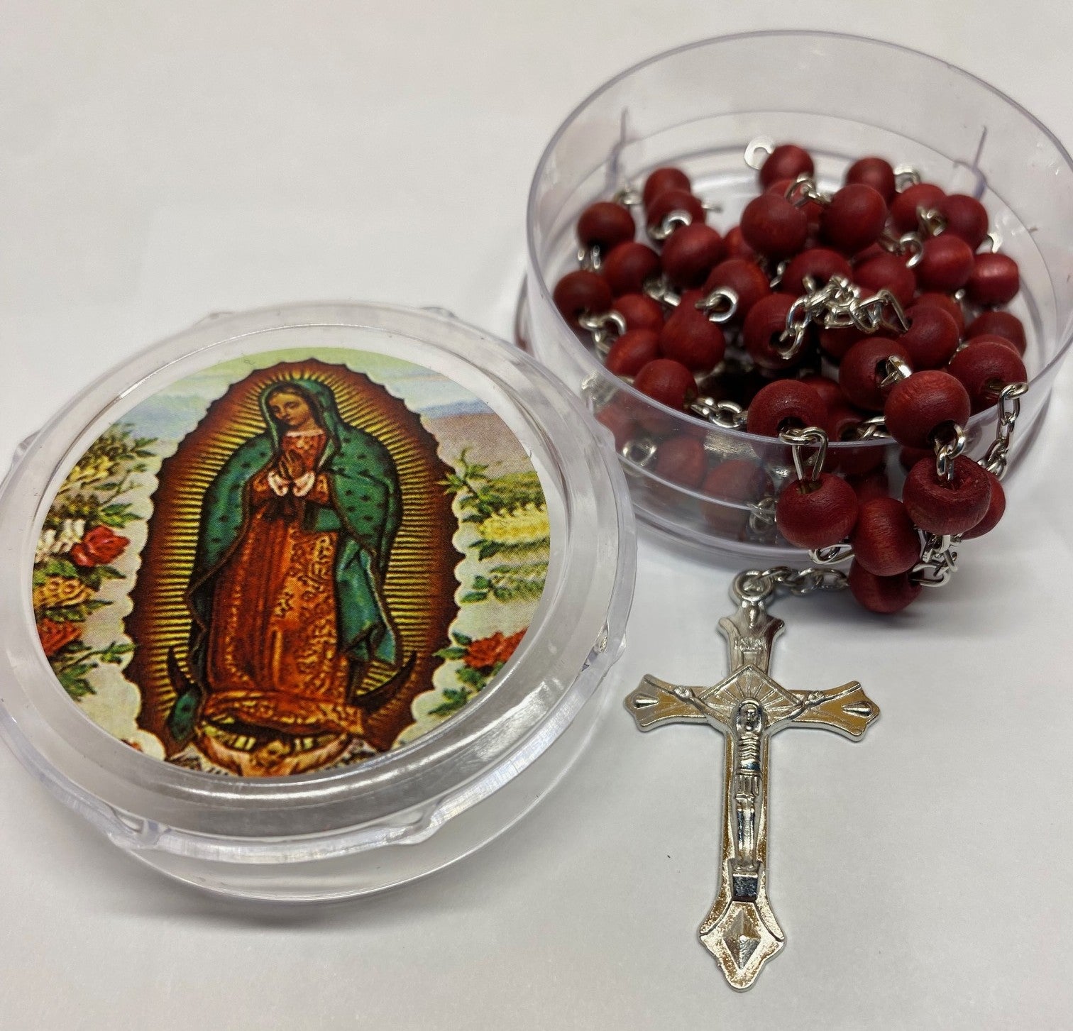 Rosary Our Lady of Guadaloupe scented and boxed