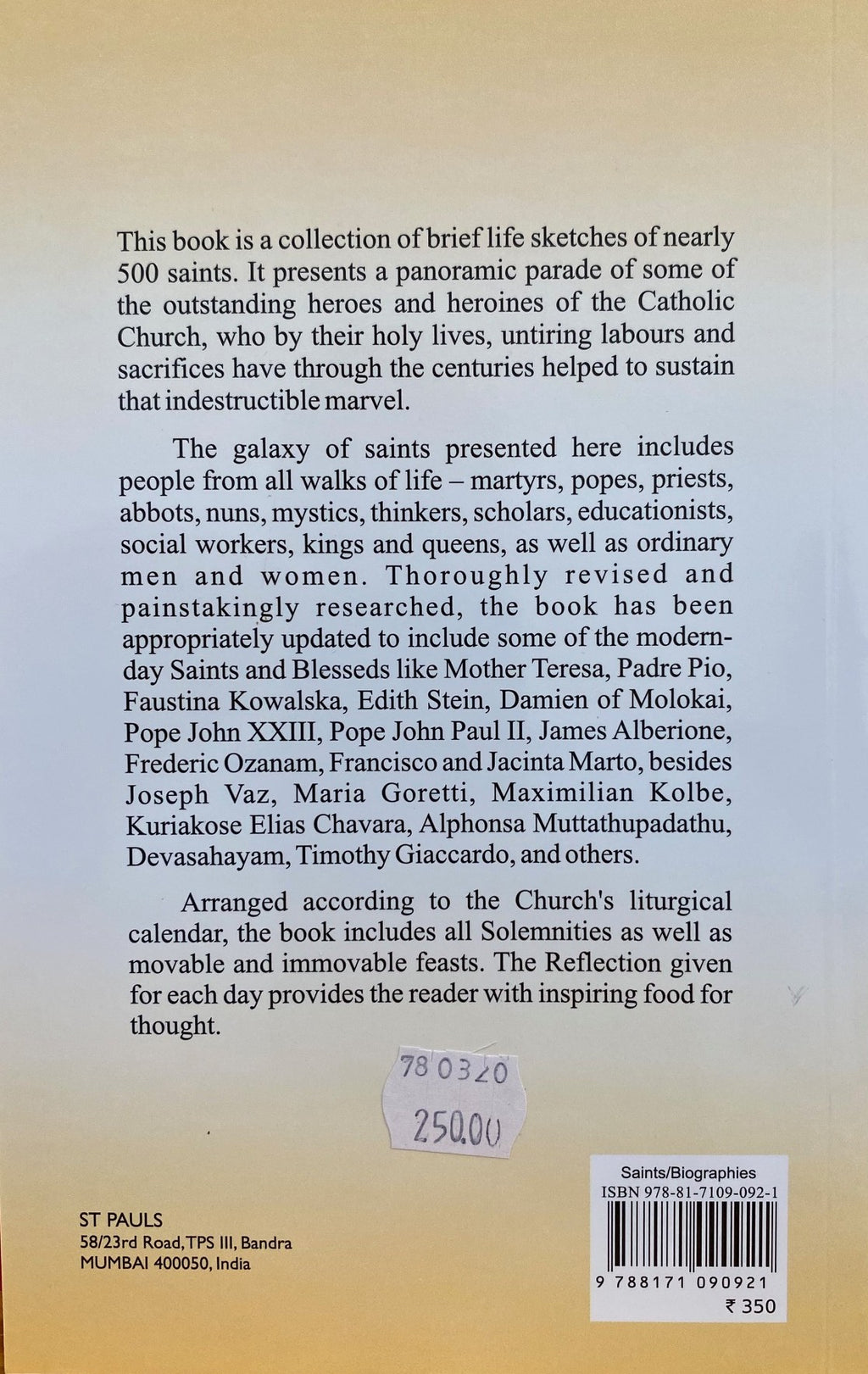 Saint Companions for Each Day