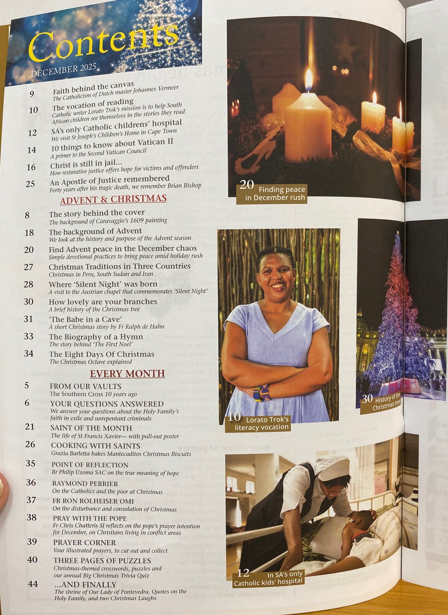 The Southern Cross Magazine - Advent & Christmas edition