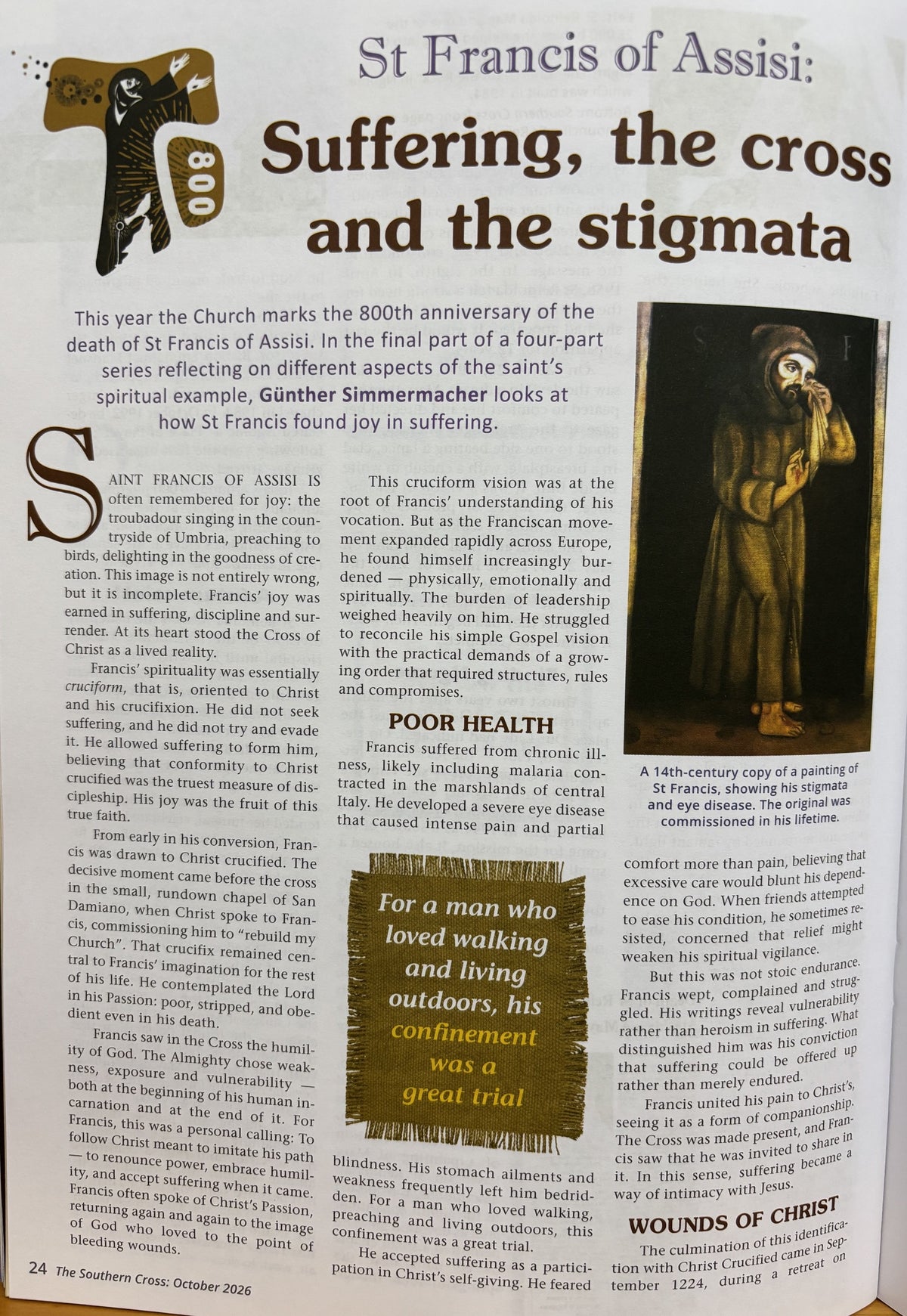 Southern Cross magazine  October 2026