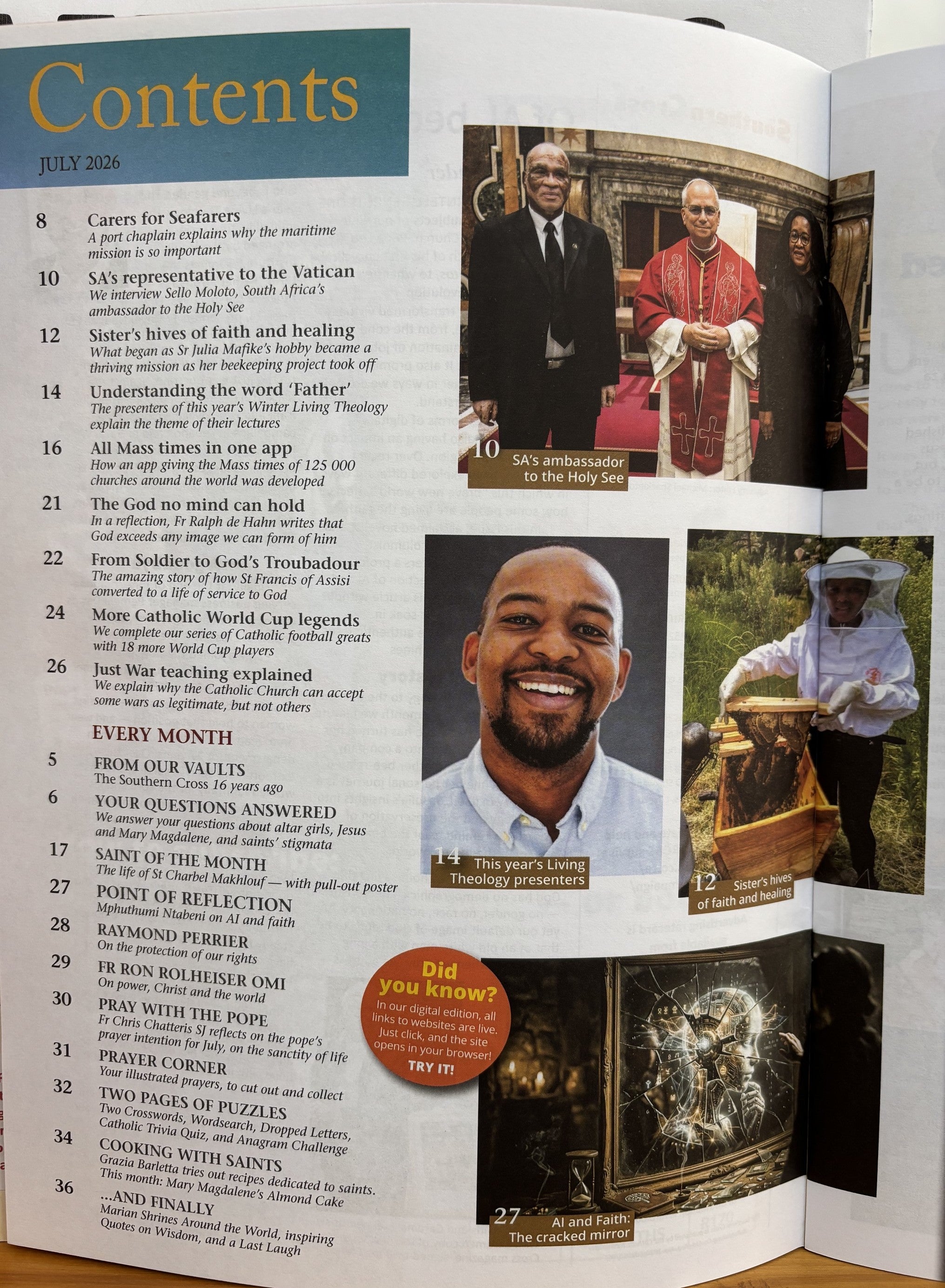 Southern Cross magazine  July 2026