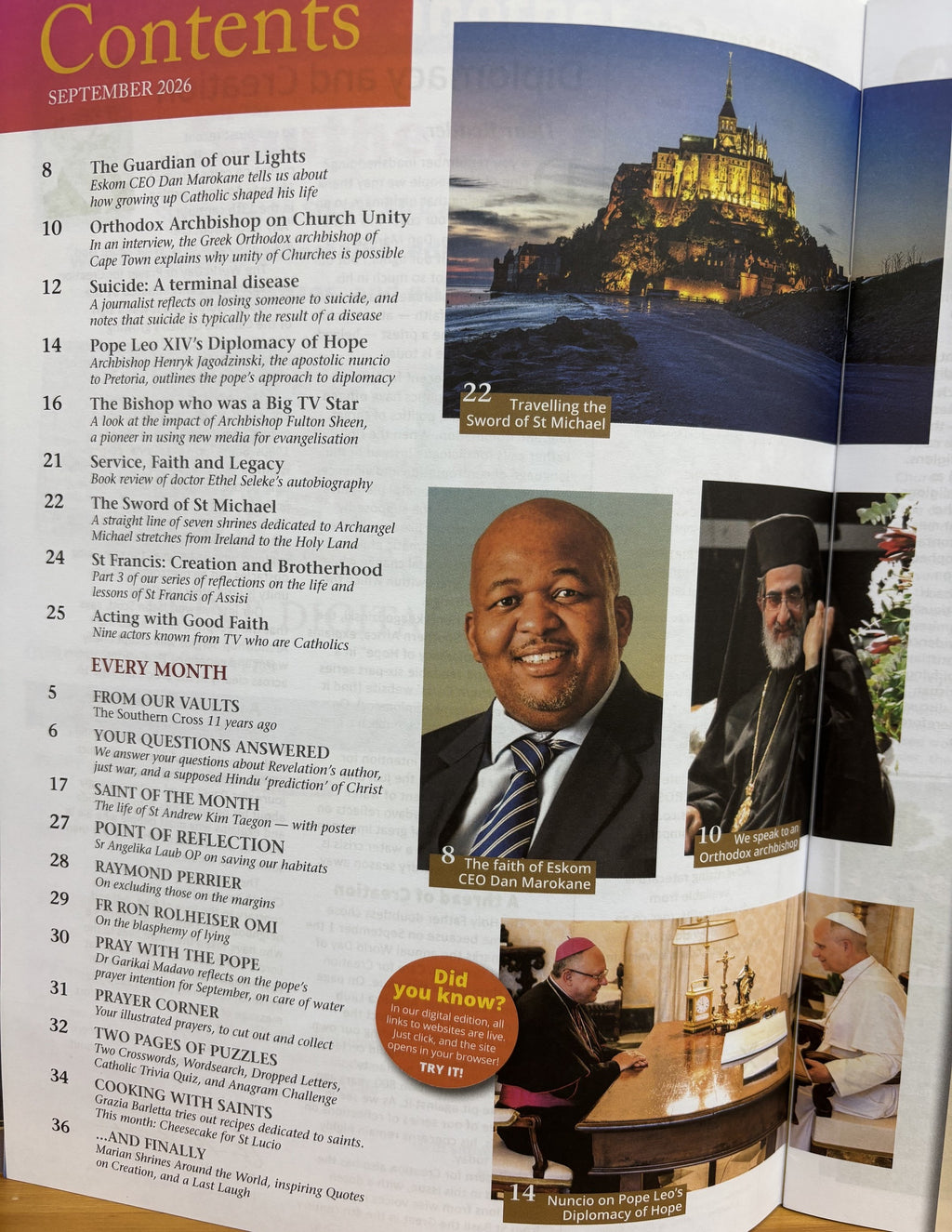 Southern Cross magazine  September 2026