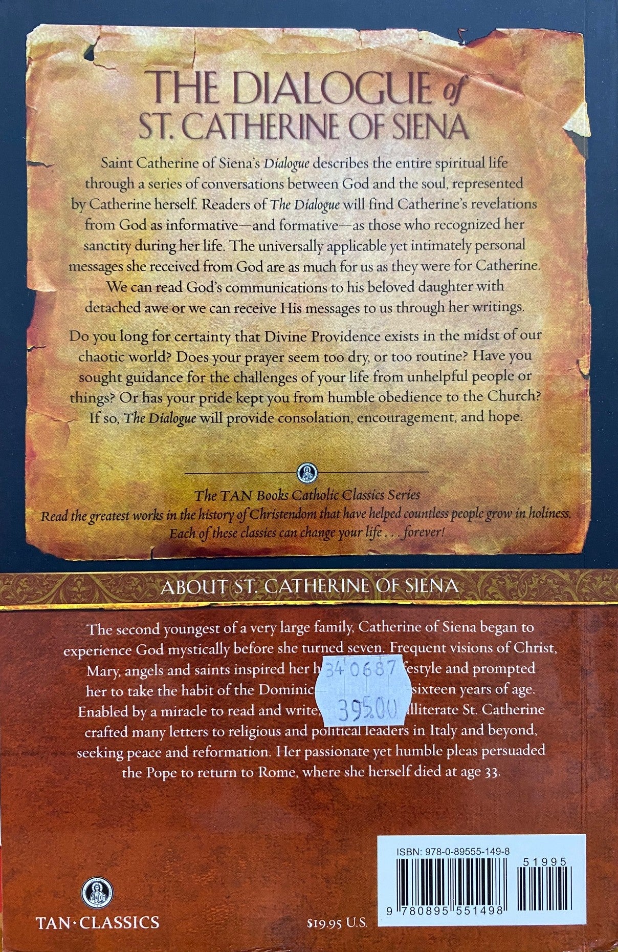 The Dialogue of St Catherine of Siena