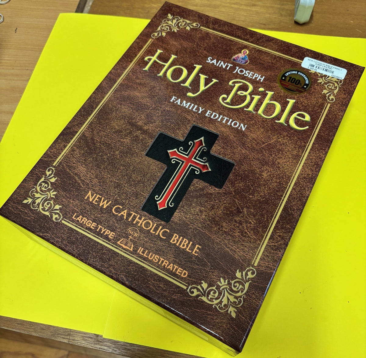 St Joseph HOLY BIBLE Family Edition Large Type