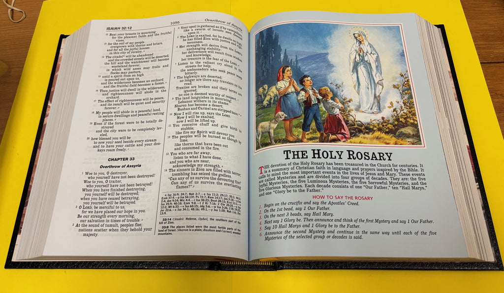 St Joseph HOLY BIBLE Family Edition Large Type