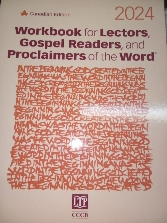 Workbook for Lectors, Gospel Readers and Proclaimers of the Word 2024