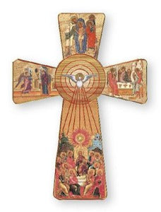 Cross - Pentecost Icon 8cm