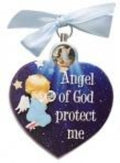 Baby Boy Crib Plaquet - Hartvormig