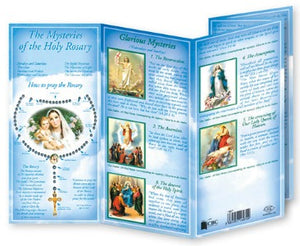 How to Say the Rosary Folded Leaflet
