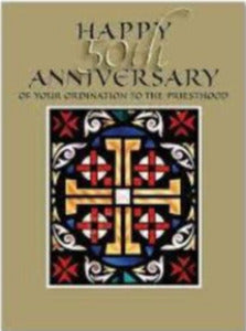 50ste herdenking van ordening tot die Priesterskapkaart