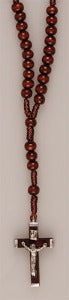 Wood Corded Rosary