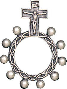 Finger Rosary - Oxidised