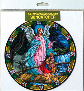 Guardian Angel Sun Catcher Window Sticker