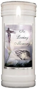 In Loving Memory -  Devotional Candle