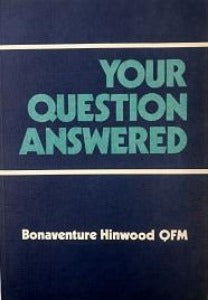 Your Question Answered - Second hand
