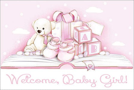 Welcome, Baby Girl! Card
