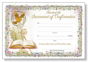 Confirmation Certificate